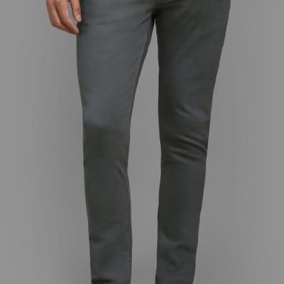 LP JEANS Solid Slim Tapered Jeans